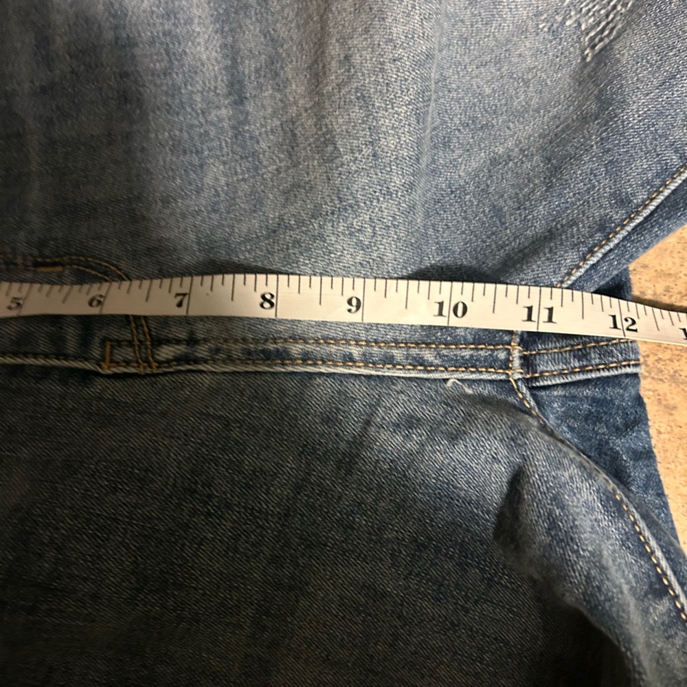 Judy Blue jeans - medium blue distressed “Boyfriend Fit” - Picture 11 of 12